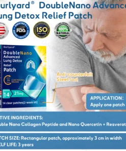 𝐎𝐮𝐫𝐥𝐲𝐚𝐫𝐝® 𝐃𝐨𝐮𝐛𝐥𝐞𝐍𝐚𝐧𝐨 𝐀𝐝𝐯𝐚𝐧𝐜𝐞𝐝 𝐋𝐮𝐧𝐠 𝐃𝐞𝐭𝐨𝐱 𝐑𝐞𝐥𝐢𝐞𝐟 𝐏𝐚𝐭𝐜𝐡