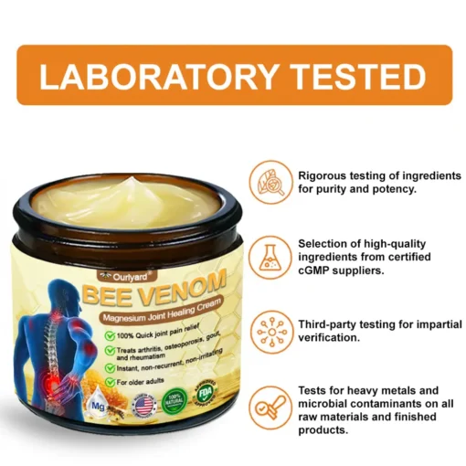 𝐎𝐮𝐫𝐥𝐲𝐚𝐫𝐝® 𝐌𝐚𝐠𝐧𝐞𝐬𝐢𝐮𝐦 & 𝐁𝐞𝐞 𝐕𝐞𝐧𝐨𝐦 𝐏𝐚𝐢𝐧—𝐑𝐞𝐥𝐢𝐞𝐟 𝐁𝐨𝐧𝐞 𝐇𝐞𝐚𝐥𝐢𝐧𝐠 𝐂𝐫𝐞𝐚𝐦