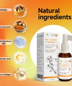 Ourlyard® Fast-Acting Bee Venom and Turmeric Joint & Bone Pain Healing Spray