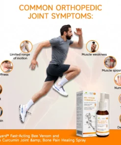 Ourlyard® Fast-Acting Bee Venom and Turmeric Joint & Bone Pain Healing Spray