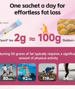Ourlyard® Fat Burning & Blood Sugar Support Super Yerba Mate Instant Tea Powder