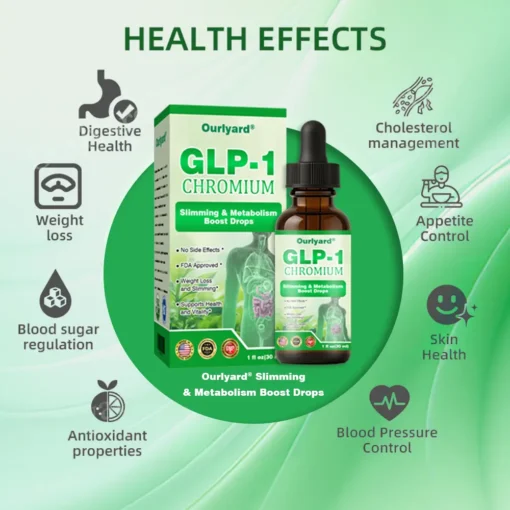 Ourlyard® GLP-1 Chromium Slimming & Metabolism Boost Drops