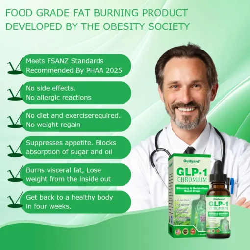 Ourlyard® GLP-1 Chromium Slimming & Metabolism Boost Drops