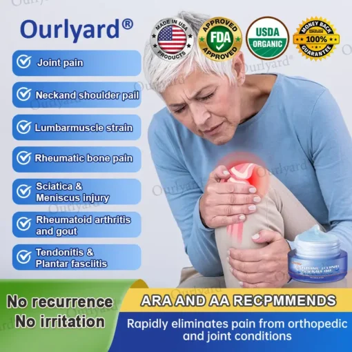 Ourlyard® Marine Sting & Emu Oil Arthritis Soothing Gel