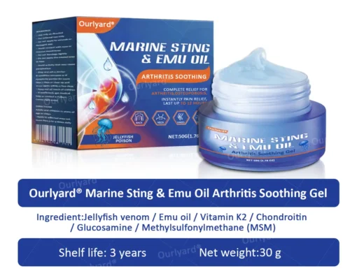 Ourlyard® Marine Sting & Emu Oil Arthritis Soothing Gel