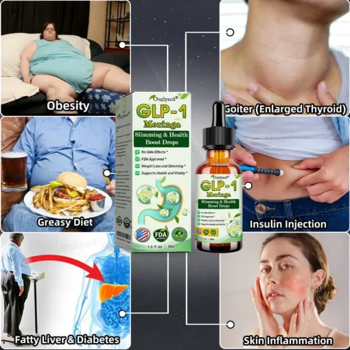 Ourlyard® 𝐆𝐋𝐏-𝟏 𝐌𝐨𝐫𝐢𝐧𝐠𝐚 𝐒𝐥𝐢𝐦𝐦𝐢𝐧𝐠 & 𝐇𝐞𝐚𝐥𝐭𝐡 𝐁𝐨𝐨𝐬𝐭 𝐃𝐫𝐨𝐩𝐬