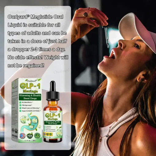 Ourlyard® 𝐆𝐋𝐏-𝟏 𝐌𝐨𝐫𝐢𝐧𝐠𝐚 𝐒𝐥𝐢𝐦𝐦𝐢𝐧𝐠 & 𝐇𝐞𝐚𝐥𝐭𝐡 𝐁𝐨𝐨𝐬𝐭 𝐃𝐫𝐨𝐩𝐬