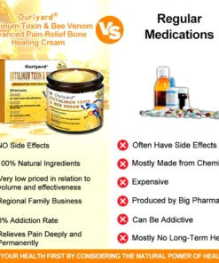 Ourlyard® Botulinum Toxin & 𝐁𝐞𝐞 𝐕𝐞𝐧𝐨𝐦 𝐏𝐚𝐢𝐧 𝐑𝐞𝐥𝐢𝐞𝐟 & 𝐁𝐨𝐧𝐞 𝐇𝐞𝐚𝐥𝐢𝐧𝐠 𝐃𝐮𝐚𝐥 𝐀𝐜𝐭𝐢𝐨𝐧 𝐒𝐨𝐨𝐭𝐡𝐢𝐧𝐠 𝐂𝐫𝐞𝐚𝐦