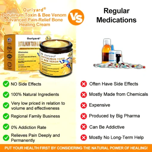 Ourlyard® Botulinum Toxin & 𝐁𝐞𝐞 𝐕𝐞𝐧𝐨𝐦 𝐏𝐚𝐢𝐧 𝐑𝐞𝐥𝐢𝐞𝐟 & 𝐁𝐨𝐧𝐞 𝐇𝐞𝐚𝐥𝐢𝐧𝐠 𝐃𝐮𝐚𝐥 𝐀𝐜𝐭𝐢𝐨𝐧 𝐒𝐨𝐨𝐭𝐡𝐢𝐧𝐠 𝐂𝐫𝐞𝐚𝐦