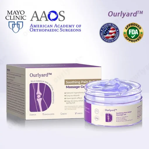 Ourlyard™ Emu Oil & Turmeric Arthritis Soothing Pain Relief Massage Gel
