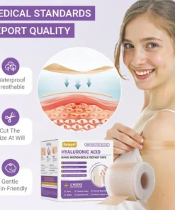 Ourlyard® Hyaluronic Acid Nano Microneedle Repair Tape