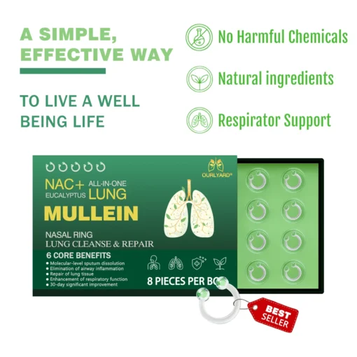 Ourlyard® Lung Detox Relief Nasal Ring