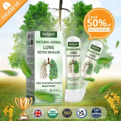 Ourlyard® Mullein Lung Detox Inhaler