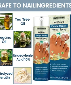 Ourlyard® NailGuard Fungal Repair Herbal Spray