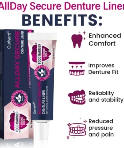 Ourlyard® AllDay Secure Denture Liner