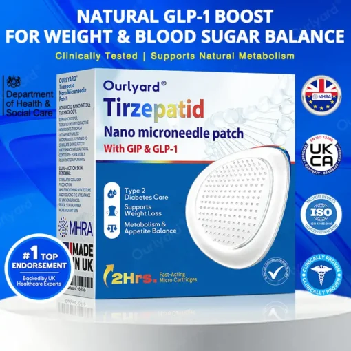 𝐎𝐮𝐫𝐥𝐲𝐚𝐫𝐝® 𝐓𝐢𝐫𝐳𝐞𝐩𝐚𝐭𝐢𝐝𝐞 𝐍𝐚𝐧𝐨 𝐏𝐚𝐭𝐜𝐡 ✅Gentle GLP-1 Support for Women | Balance Hormones, Blood Sugar & Weight Naturally 𝐎𝐮𝐫𝐥𝐲𝐚𝐫𝐝® 𝐓𝐢𝐫𝐳𝐞𝐩𝐚𝐭𝐢𝐝𝐞 𝐍𝐚𝐧𝐨 𝐏𝐚𝐭𝐜𝐡